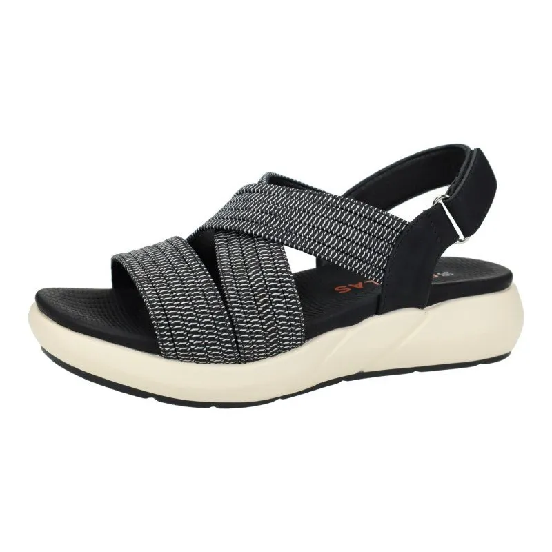 31405 Sandalias Pisa color NEGRO