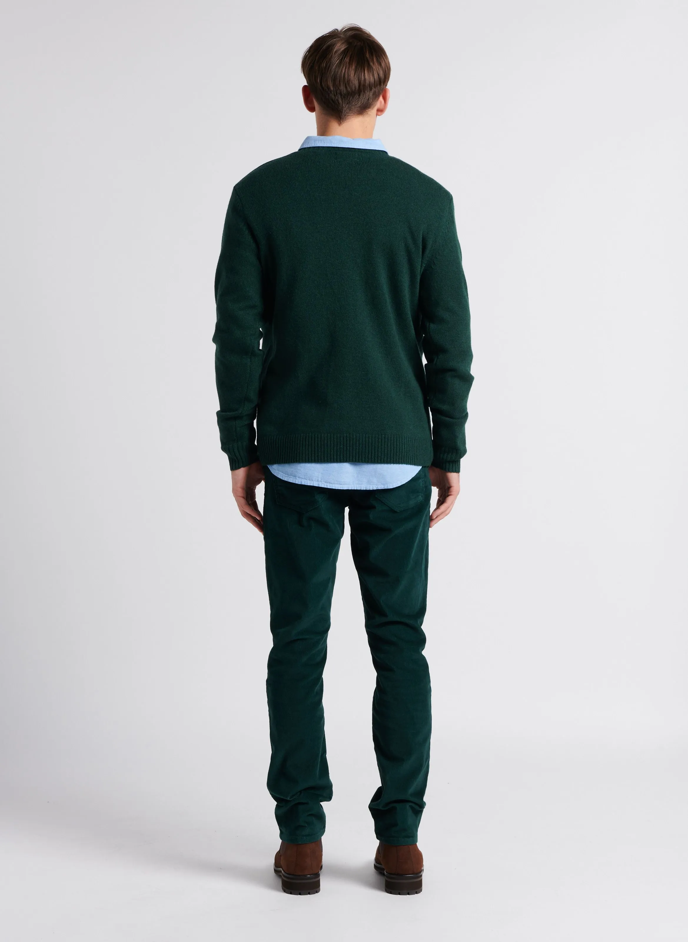 511 SLIM - Pantalón recto de mezcla de algodón en verde