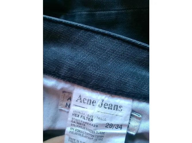 Acne Filtro hexagonal Gris 