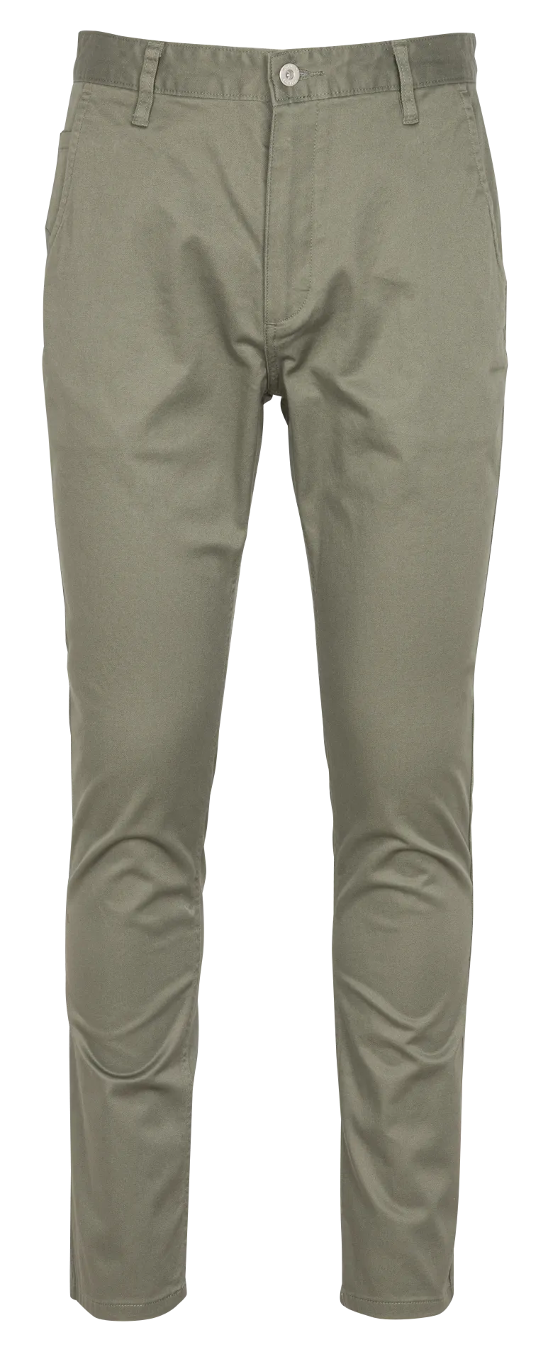 ALPHA ORIGINAL SKINNY - LITE - Pantalón chino skinny de mezcla de algodón en verde