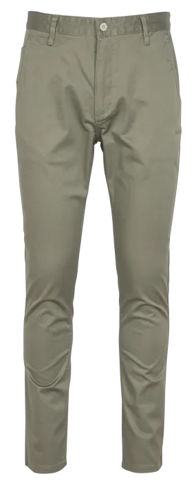 ALPHA ORIGINAL SKINNY - LITE - Pantalón chino skinny de mezcla de algodón en verde