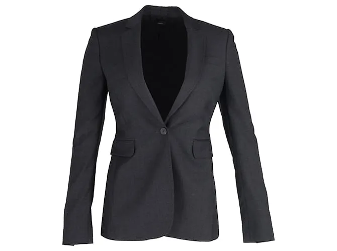 Americana Joseph Tailored Slim Fit de lana gris 