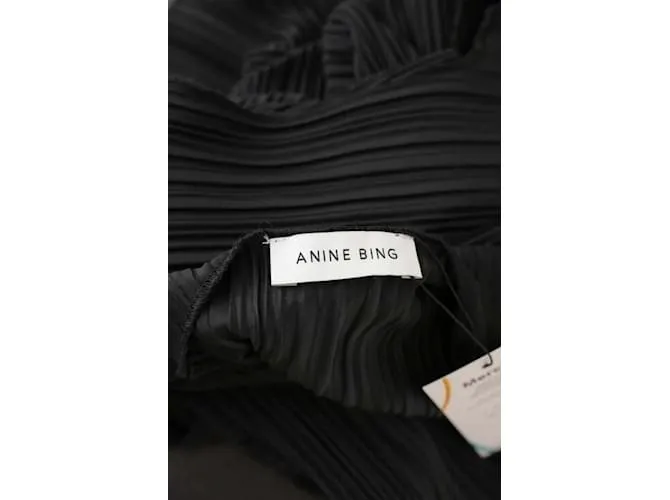 Anine Bing Vestido negro 