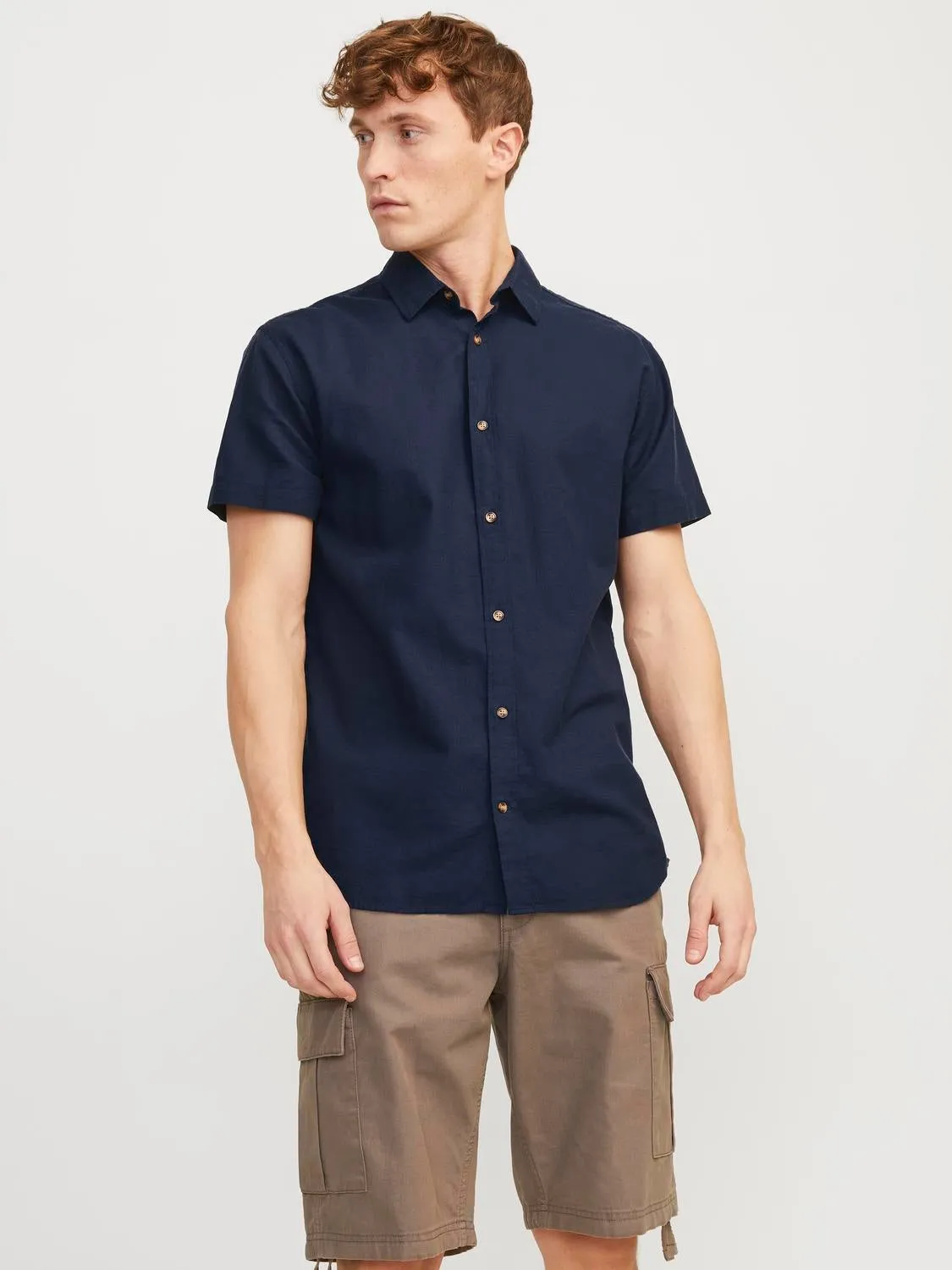 Camisa Corte comfort | Azul oscuro | Jack & Jones®