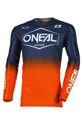 Camiseta de Cross O'Neal Mayhem Hexx Azul-Naranja 