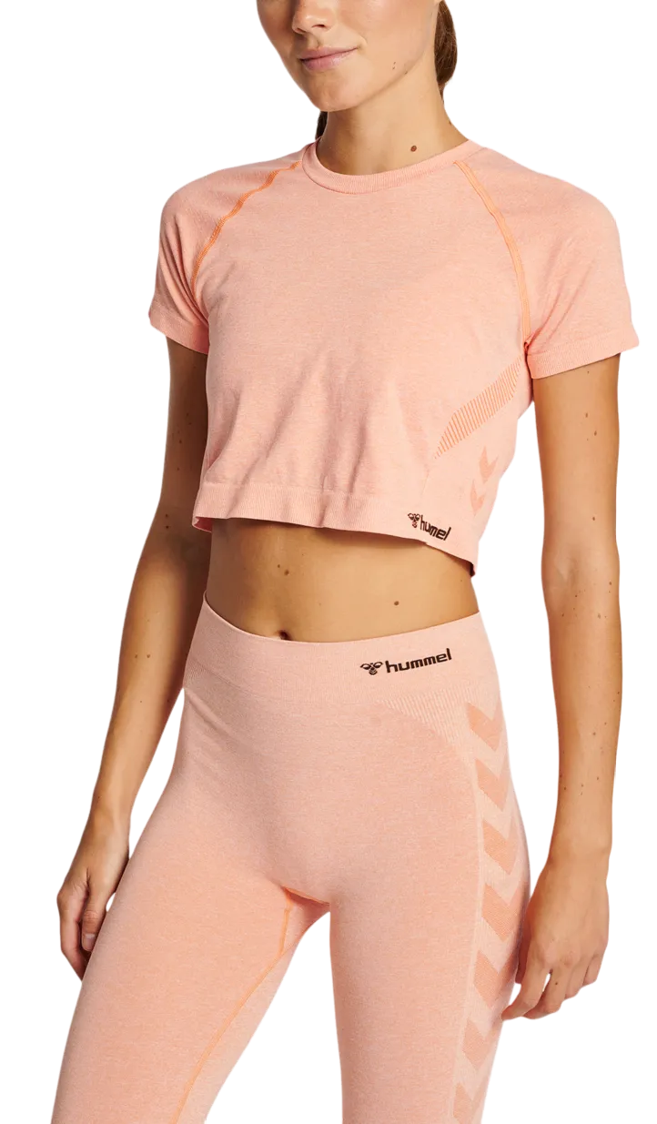 Camiseta Hummel hmlCI SEAMLESS CROPPED T-SHIRT