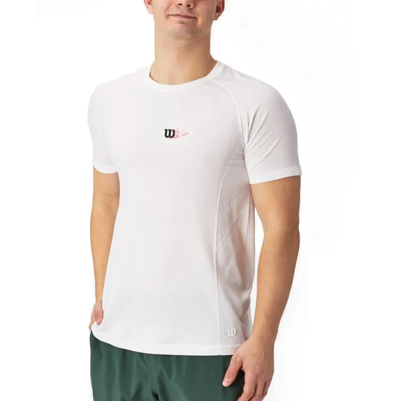 Camiseta Wilson Bela Seamless Crew Blanco | Wilson