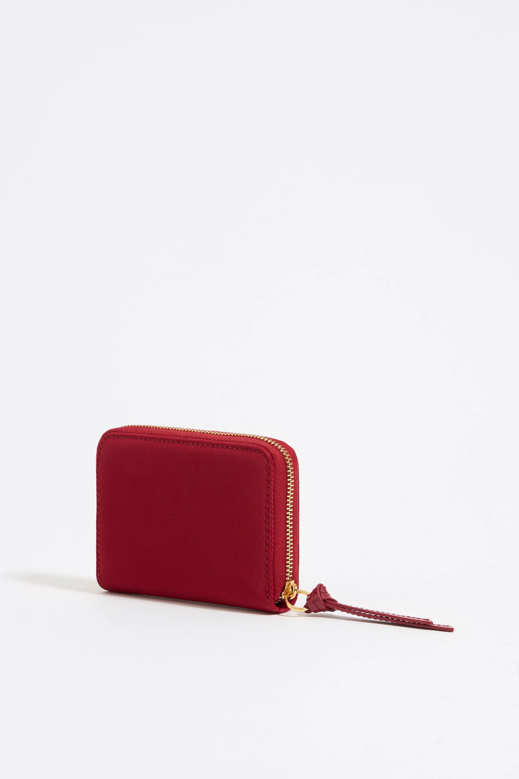 Cartera nylon roja