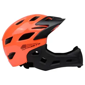 Casco Ciclismo Niño Altitude Full Face Rojo