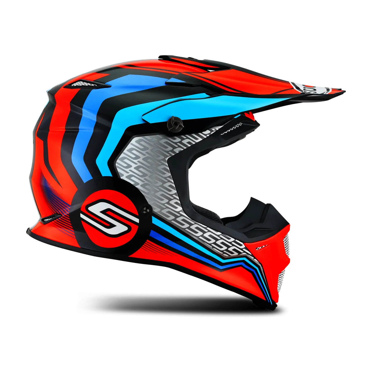 Casco de Cross Suomy Speed Pro Forward Mips® Naranja-Azul