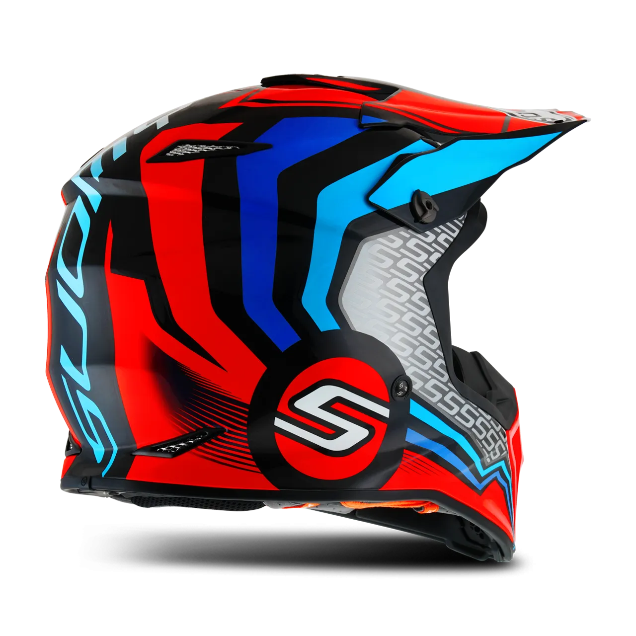 Casco de Cross Suomy Speed Pro Forward Mips® Naranja-Azul