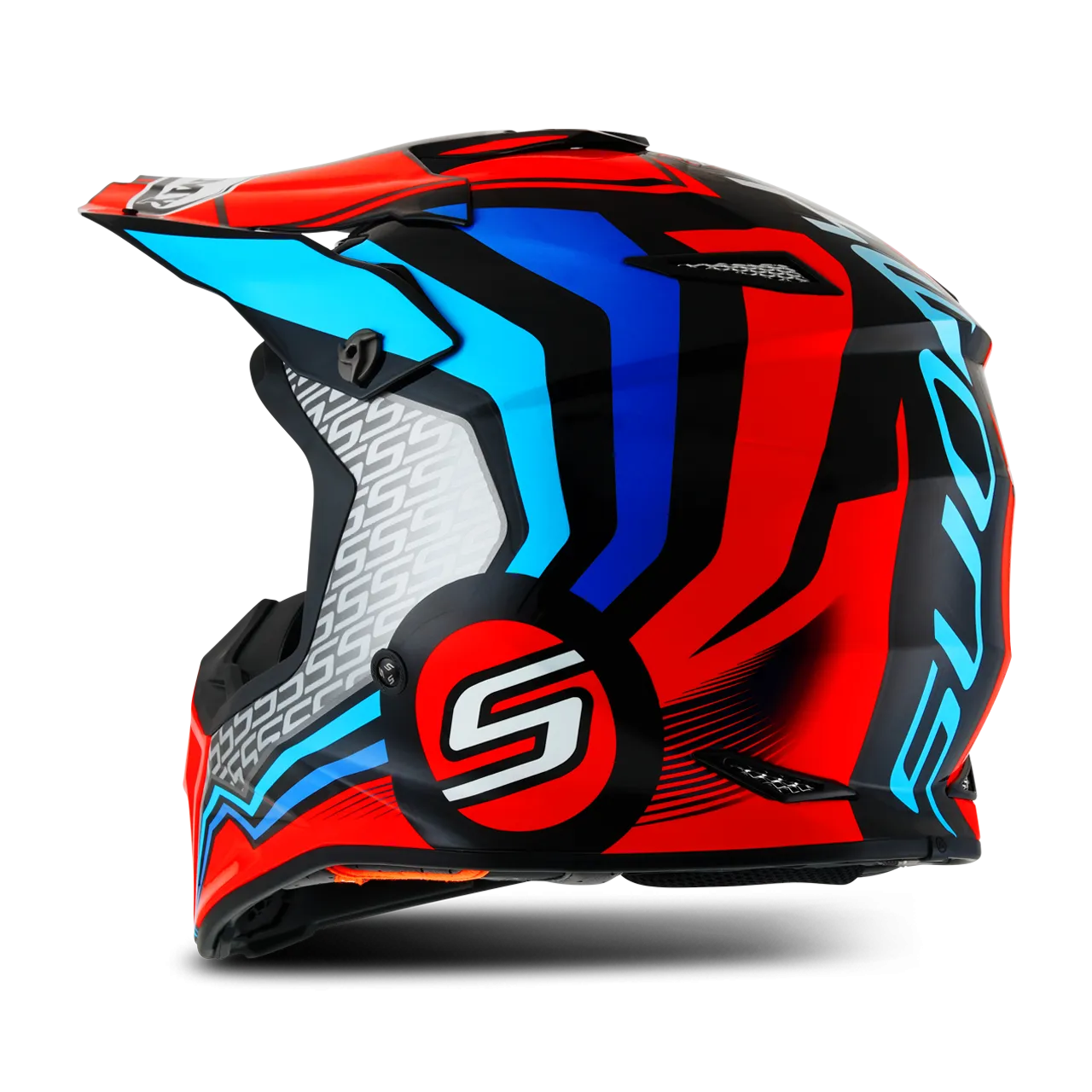 Casco de Cross Suomy Speed Pro Forward Mips® Naranja-Azul