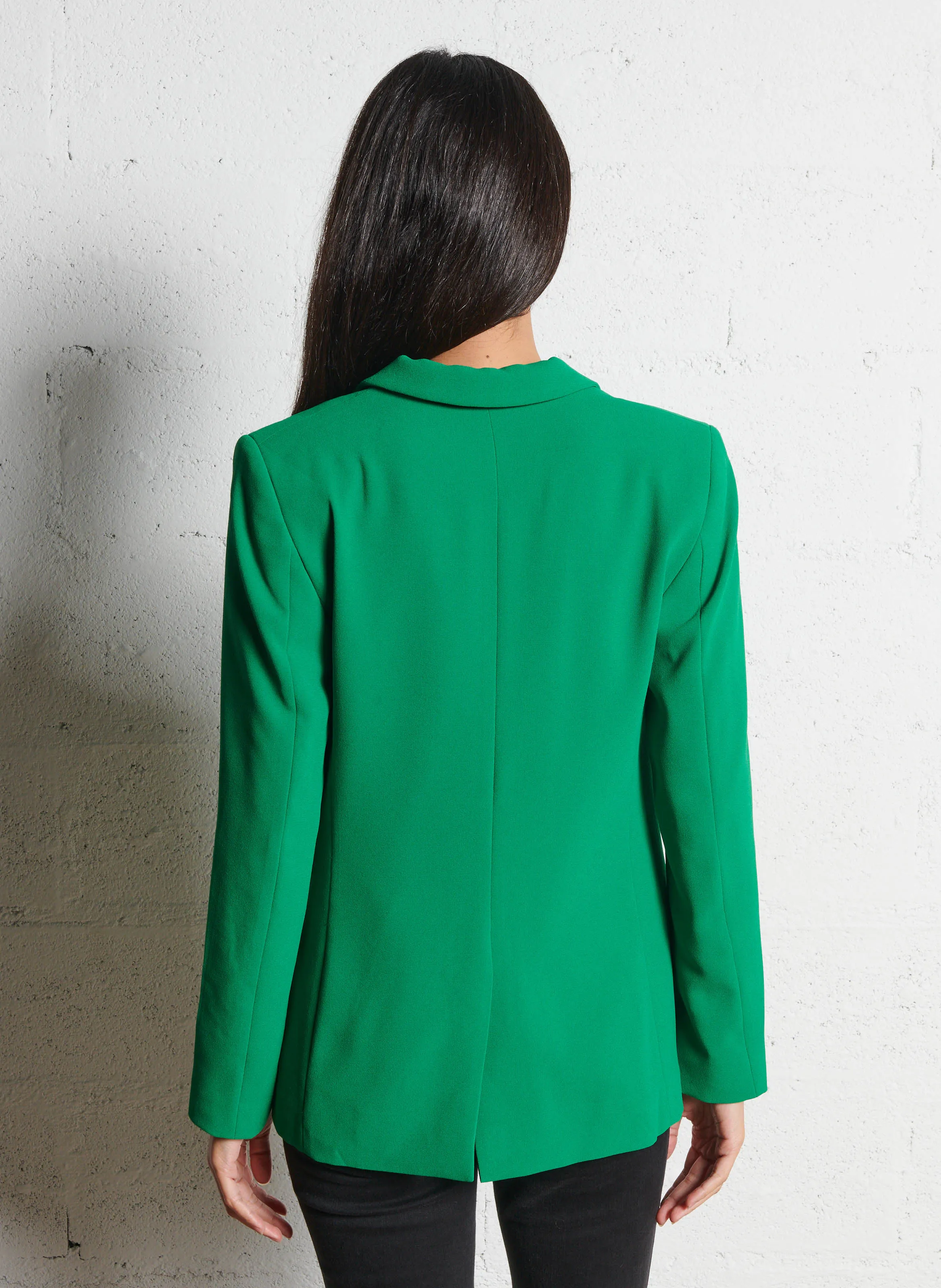 Chaqueta de sastre en verde