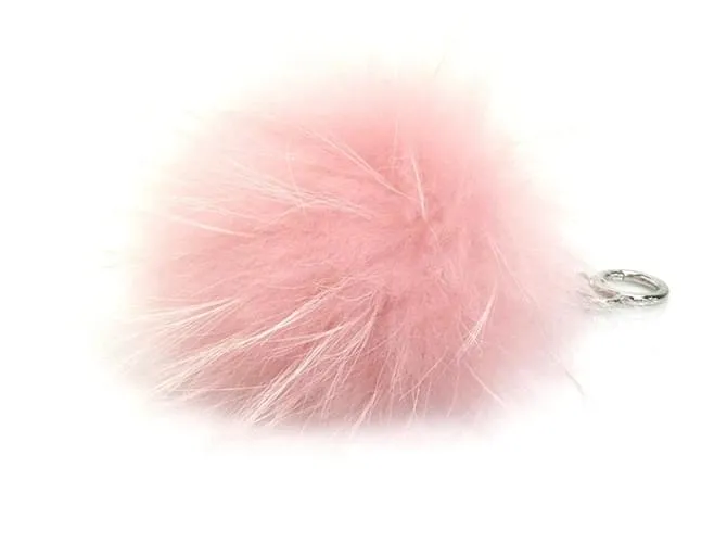 Charm Fendi Pompón Rosa 