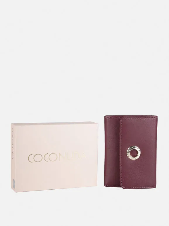 Coconuda Cartera de piel para mujer.