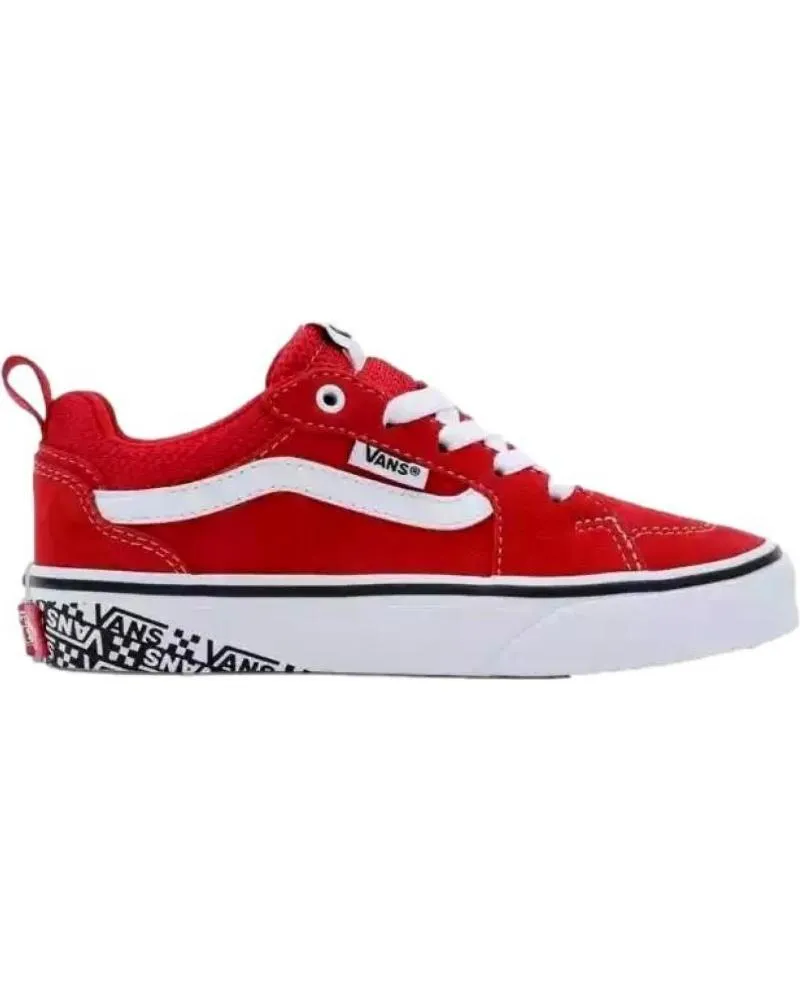 Deportivas de Niña y Niño VANS OFF THE WALL ZAPATILLAS NIOS VANS FILMORE SIDEWALL VN0A3MVPY521 ROJO