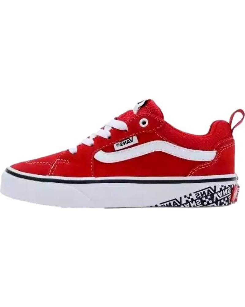 Deportivas de Niña y Niño VANS OFF THE WALL ZAPATILLAS NIOS VANS FILMORE SIDEWALL VN0A3MVPY521 ROJO