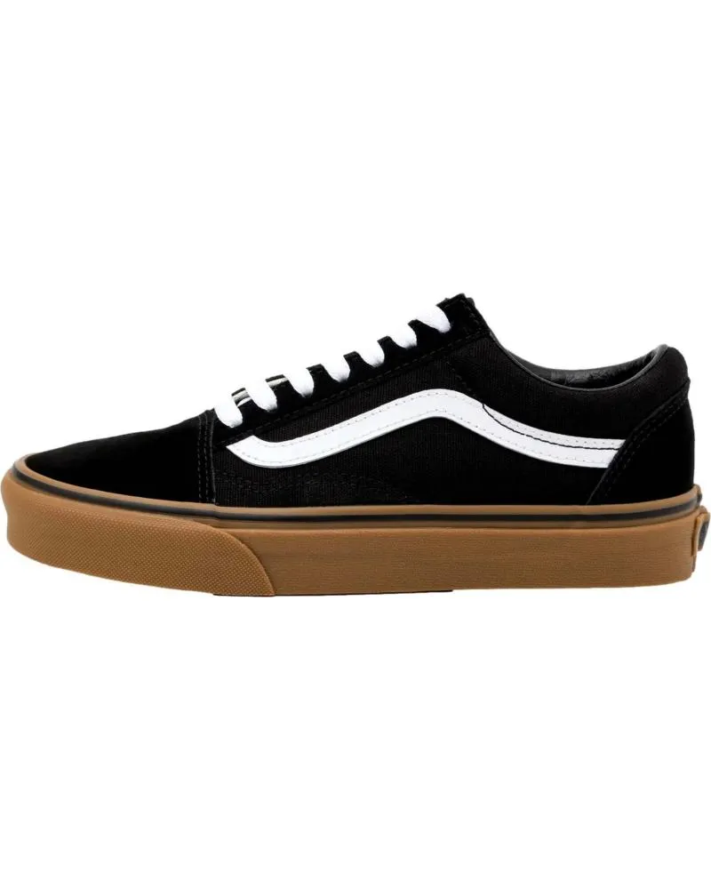 Deportivas VANS OFF THE WALL  de Mujer y Hombre y Niña y Niño VANS MODELO UA OLD SKOOL VN0001R1GI61  NEGRO