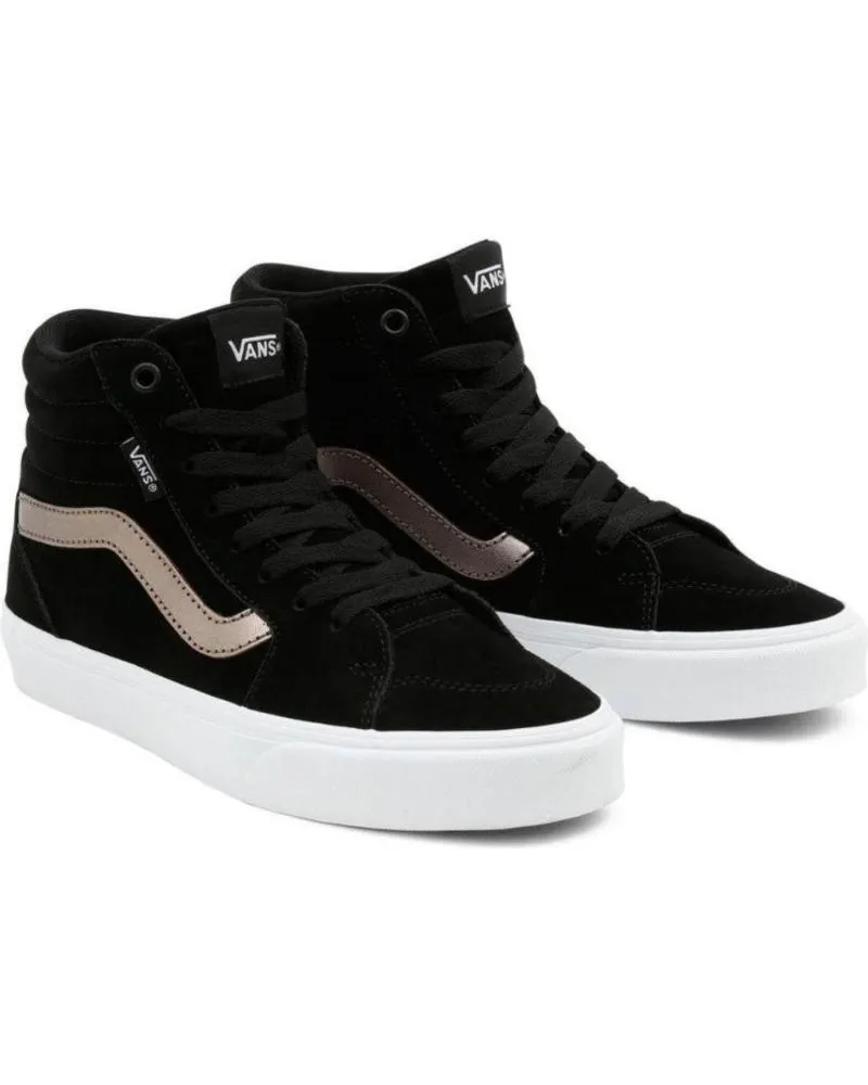 Deportivas VANS OFF THE WALL  de Mujer y Niña y Niño VNS FILMORE HI BOT W NEGRO-PLT 801 - 36  A