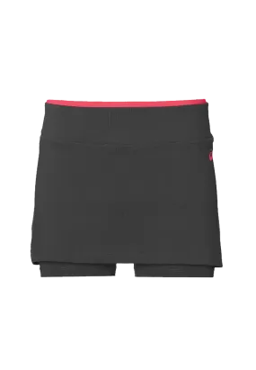 Falda Asics W CLUB BOOTY SKORT dark grey