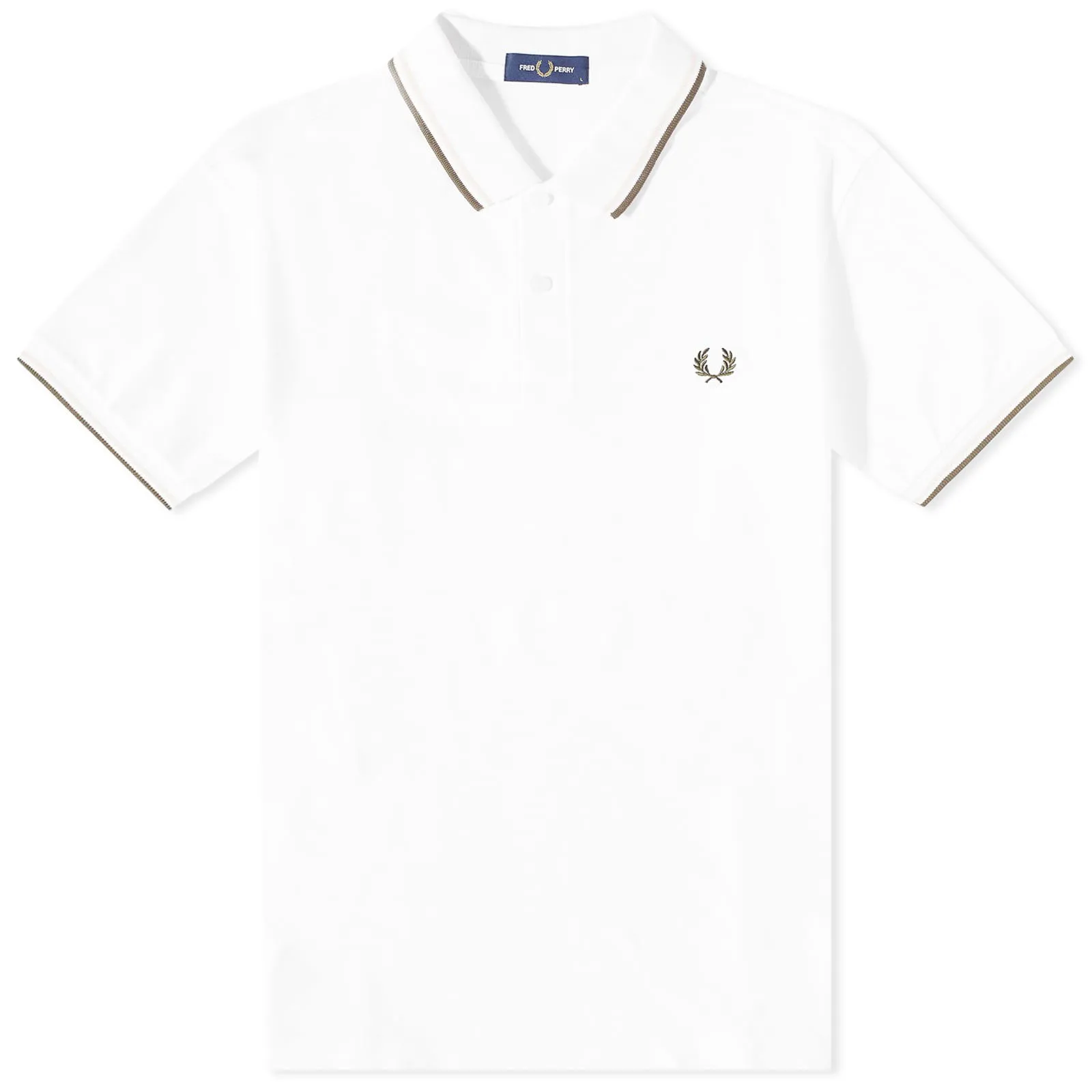 Fred Perry Slim Fit Twin Tipped Polo