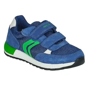 Geox Boys Alben Leather Trainers