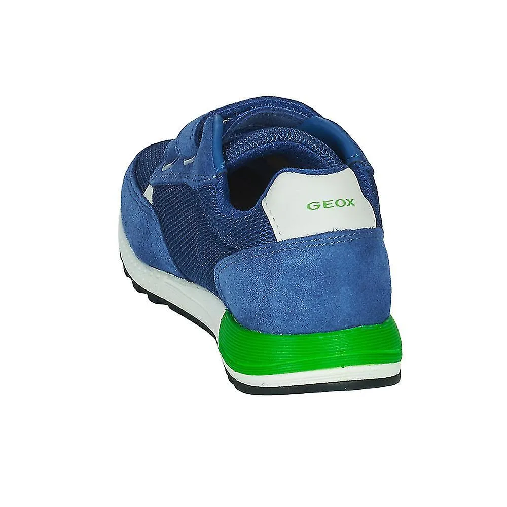 Geox Boys Alben Leather Trainers