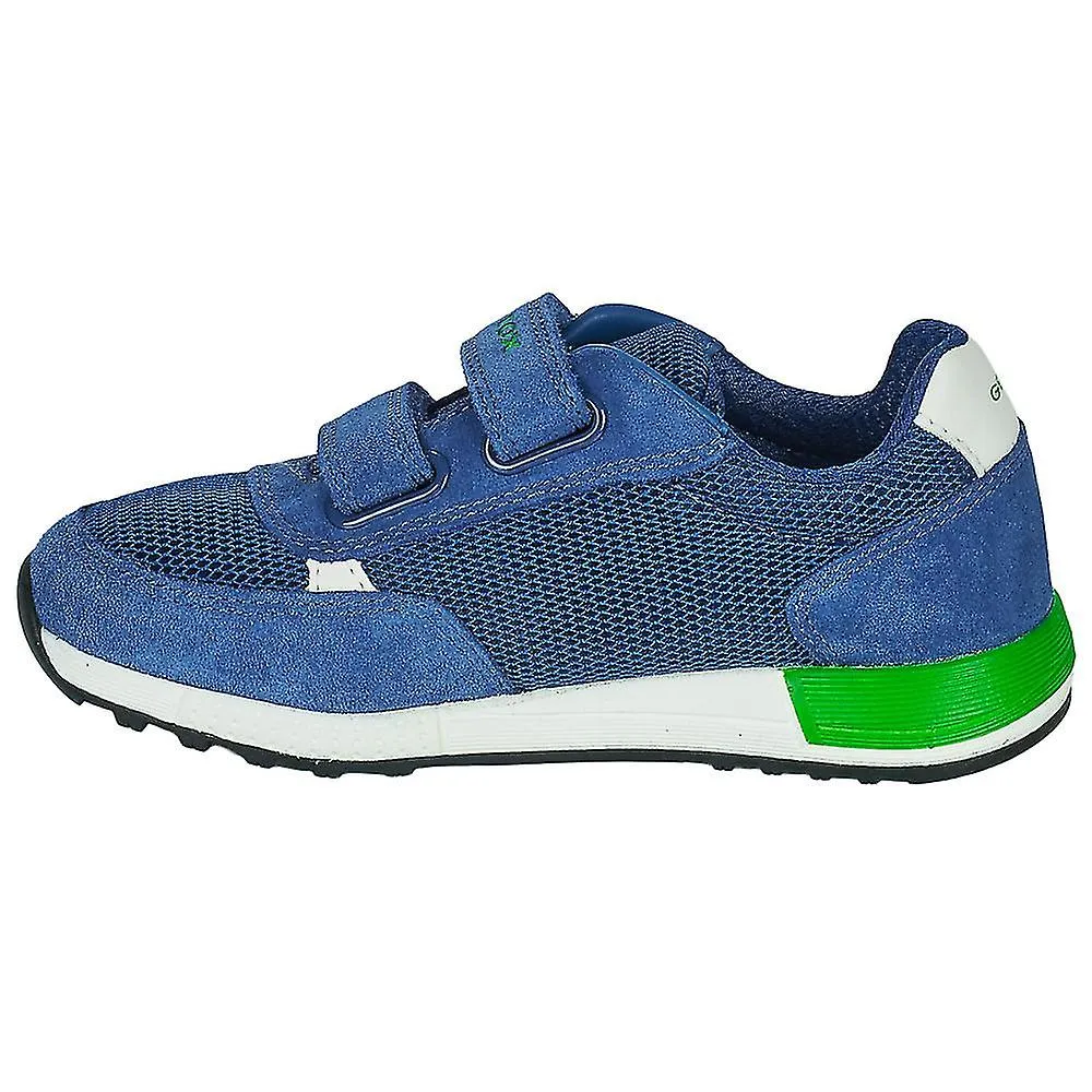 Geox Boys Alben Leather Trainers