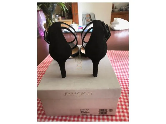 Jimmy Choo Bombas mágicas 65 Negro 