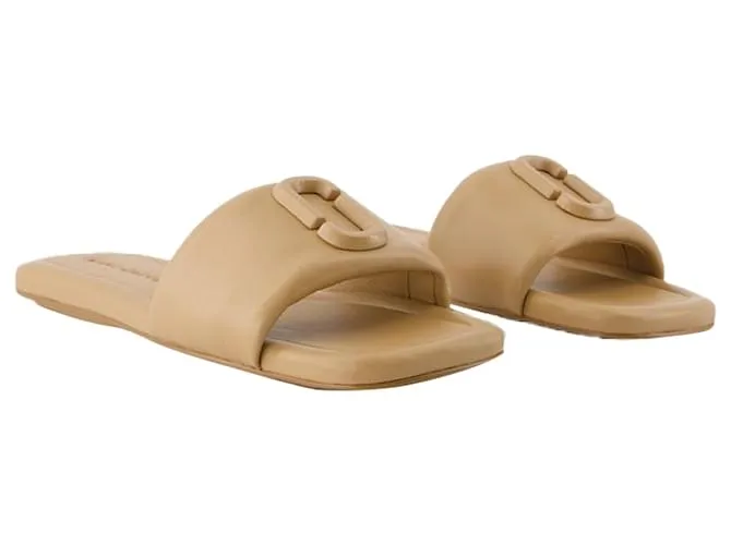 Las sandalias J Marc - Marc Jacobs - Cuero - Beige Castaño 