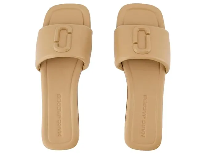 Las sandalias J Marc - Marc Jacobs - Cuero - Beige Castaño 