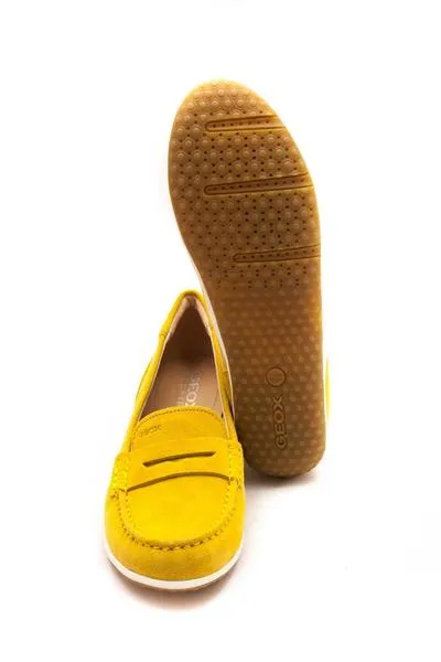 mocasín geox vega moc a amarillo