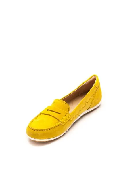 mocasín geox vega moc a amarillo