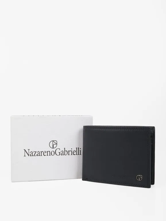 Nazareno Gabrielli Cartera de piel para hombre.