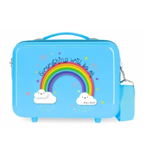 Neceser ABS Arcoiris Everything OK Azul -29x21x15cm-