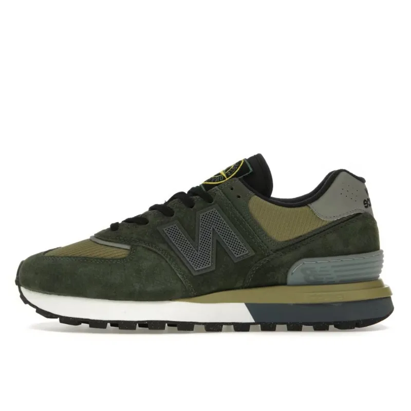 New Balance 574 Legacy Stone Island Dark Green