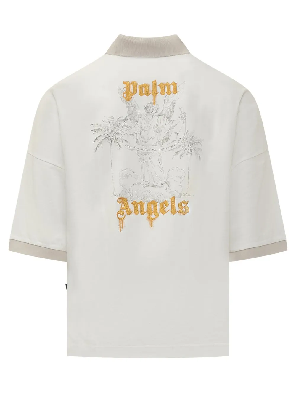 PALM ANGELS Polo Shirt with Logo