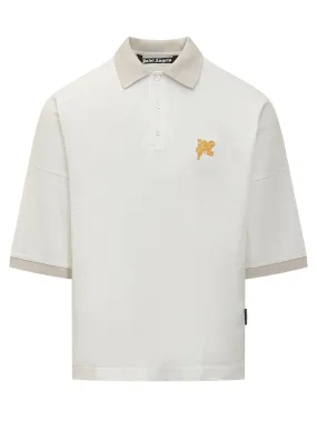 PALM ANGELS Polo Shirt with Logo