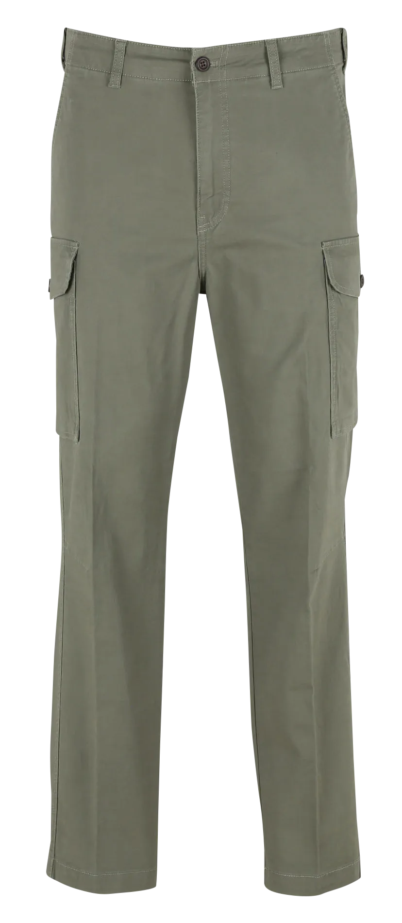 Pantalón cargo de algodón en verde