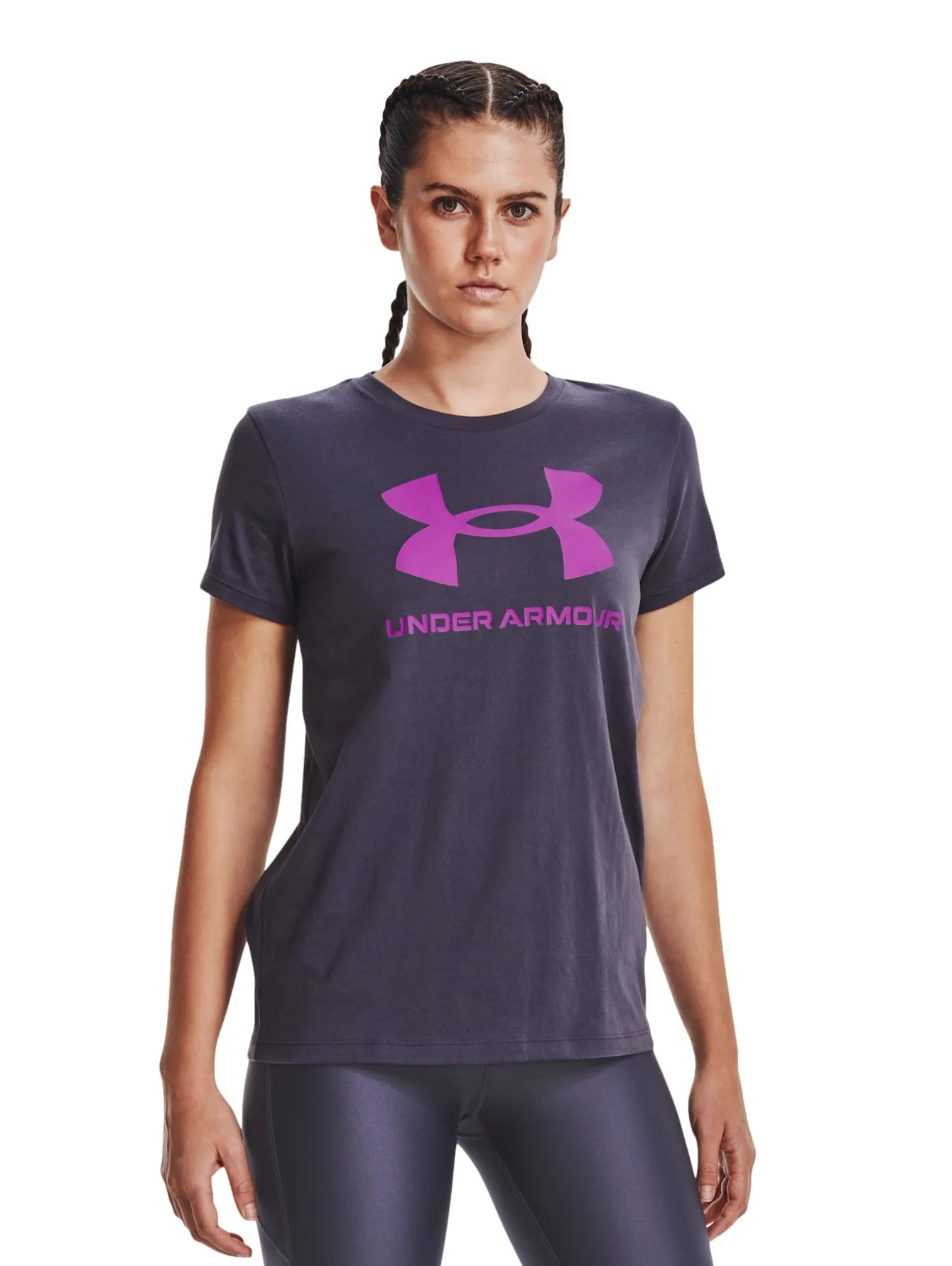 Playera Under Armour Sporstyle Para Mujer