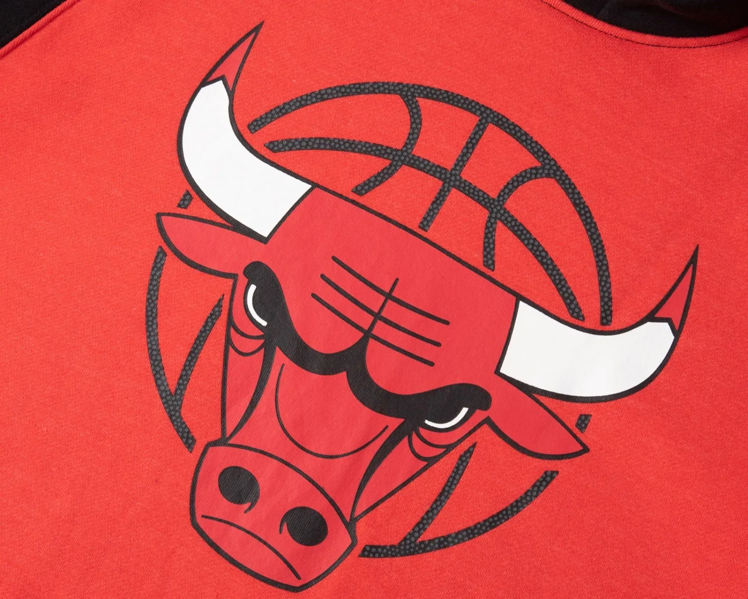 Polerón Básquetbol Hombre NBA Fanwear NBA Chicago Bulls Rojo 