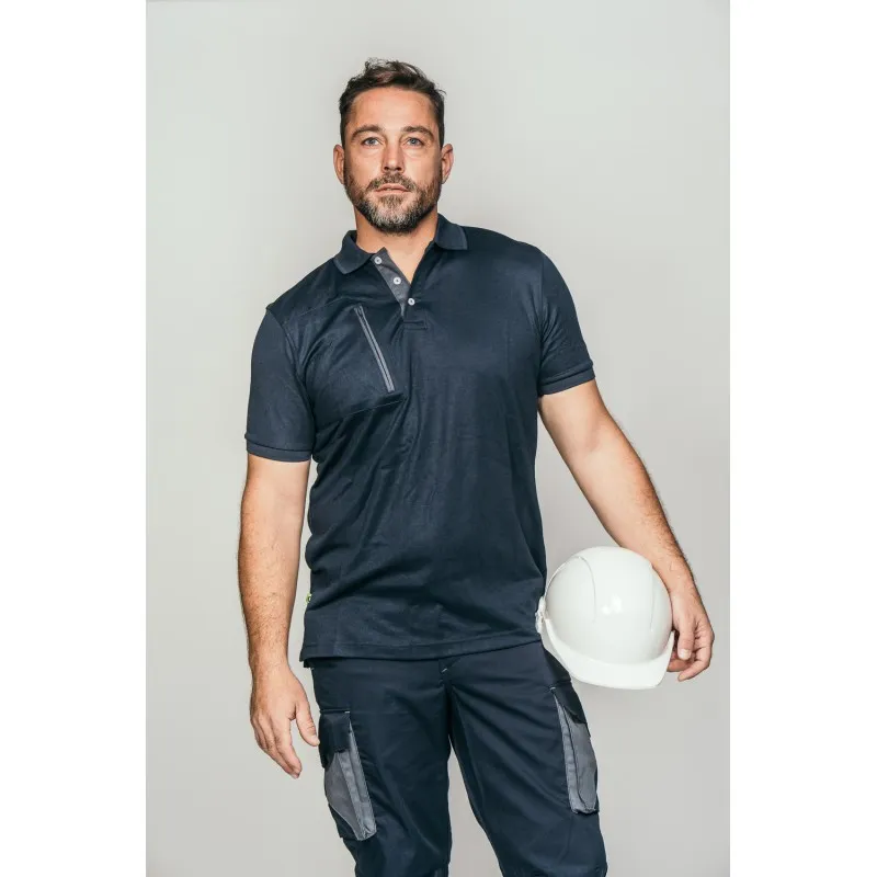 Polo laboral HOMBRE COOLWORK SPOTLIGHT manga corta