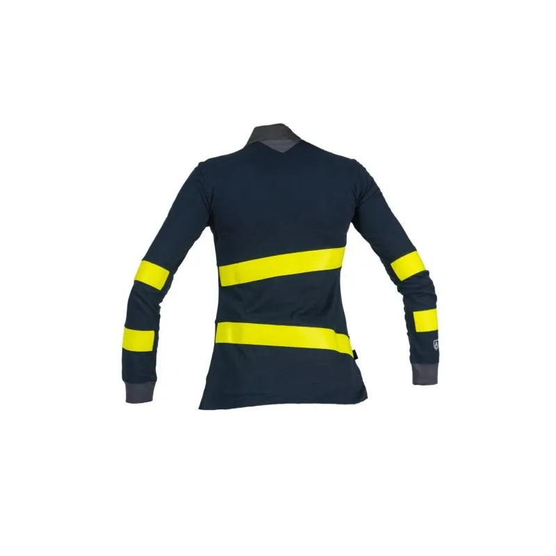 Polo Multirriesgo Alta Visibilidad MUJER FIRELIGHT combinado navy