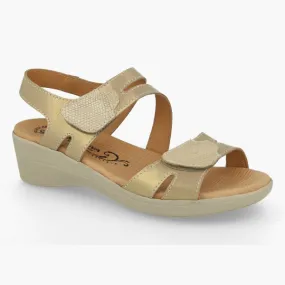 SANDALIAS con CUÑA COMODAS MUJER MOD. ARENAL