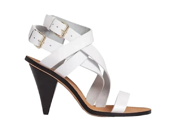 Sandalias IRO T.UE 38 Cuero Blanco 