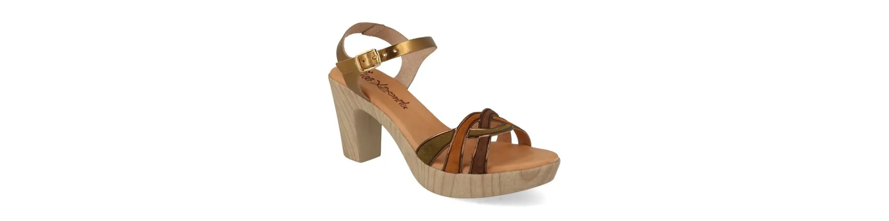 SANDALIAS TACON PLATAFORMA MUJER MOD. ZAFRA