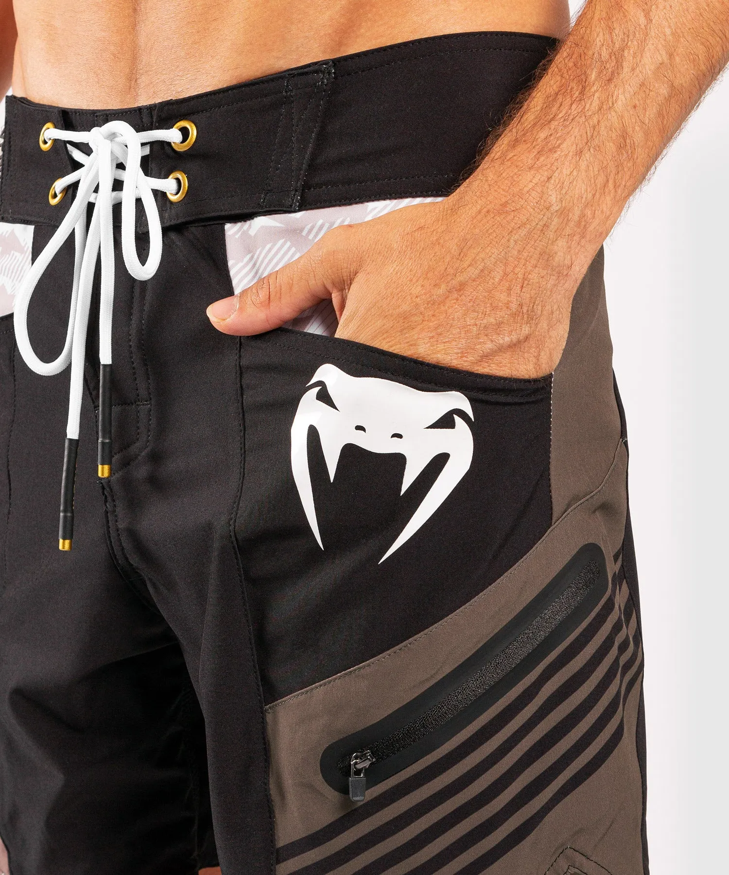 Short de baño Venum Cargo - Negro/Gris