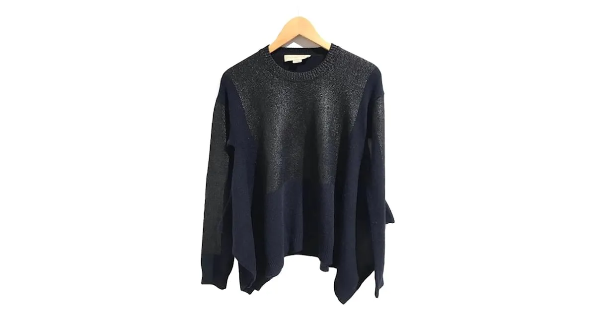 Stella Mc Cartney STELLA MCCARTNEY Prendas de punto Camiseta.Cachemira S internacional Azul 