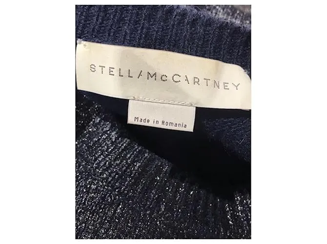 Stella Mc Cartney STELLA MCCARTNEY Prendas de punto Camiseta.Cachemira S internacional Azul 