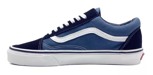 Tenis Vans Old Skool Clásico Punta Talon Gamuza Retro Sk8 